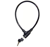 Master Lock Ocelové lanko na kolo 8269EURDPRO_65cm, černé