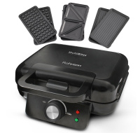 Rohnson R-2635 MultiBites sendvičovač, 1000 W, nepřilnavý povrch, regulace teploty, černá