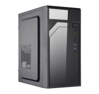 EUROCASE skříň ML M6-590B, Midi Tower, 2x USB 3.0, 2x audio, bez zdroje