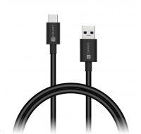 CONNECT IT Wirez USB-C (Type C) -> USB-A, USB 3.1 Gen 1, černá, 2 m