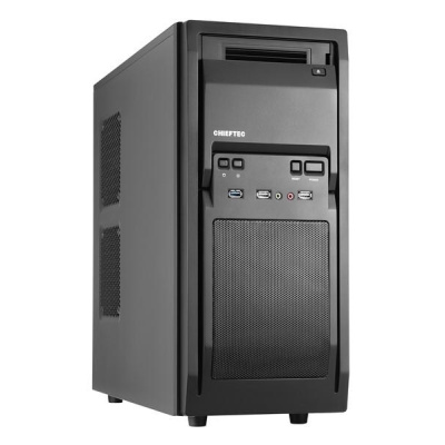 BAZAR CHIEFTEC Case Libra Series/Miditower, LF-02B-OP, Black, USB 3.0 "POŠKOZENÝ OBAL"