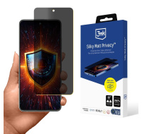 3mk ochranná folie Silky Matt Privacy pro Redmi Note 14 5G Global