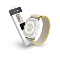 RhinoTech řemínek Ultra Wild Trail pro Apple Watch 38/40/41mm žlutá/béžová
