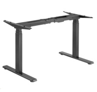 Výškově stavitelný stůl Brateck M08-23DE 2 motory rozsah 620-1280 mm nosnost 100 kg