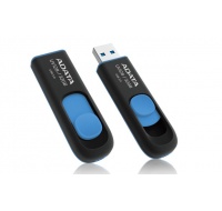 ADATA Flash Disk 32GB UV128, USB 3.1 Dash Drive (R:40/W:25 MB/s) černá/modrá