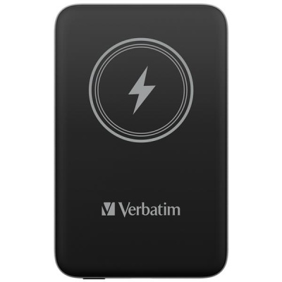 Bazar- VERBATIM Powerbanka Charge 'n' Go, Magnetická, 10000 mAh, USB-C, Černá Rozbaleno