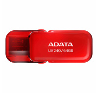 ADATA Flash Disk 64GB UV240, USB 2.0, červená