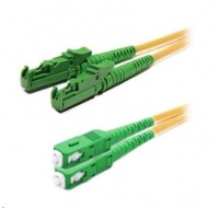 Duplexní patch kabel SM 9/125, OS2, E2000(APC)-SC(APC), LS0H, 5m