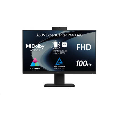 ASUS PC AiO ExpertCenter P44 (P440VAK-BPC159W), i3-1315U, 23.8" 1920 x 1080, 8GB, 512GB SSD, UHD, W11 Home, Black