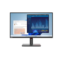 LENOVO LCD T27p-30 - 27",IPS,matný,16:9,3840x2160,178/178,4ms/6ms,350cd/m2,1000:1,DP,HDMI,USB,USB-C,RJ45,VESA,Pivot