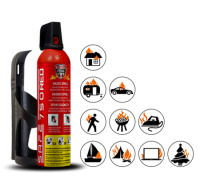 Safe SET Hasicí sprej 750 RED + držák 75C