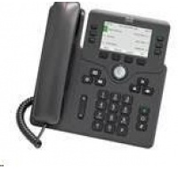 Cisco CP-6861-3PW-CE-K9=, VoIP telefon, 4line, 3,2" LCD, 1x10/100, Wi-Fi, MPP, adaptér