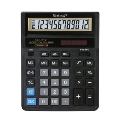 REBELL kalkulačka - RE-BDC712GL BX