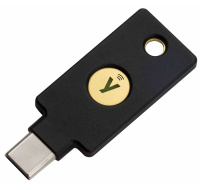 YubiKey 5C NFC - USB-C, klíč/token s vícefaktorovou autentizaci (NFC), podpora OpenPGP a Smart Card (2FA)