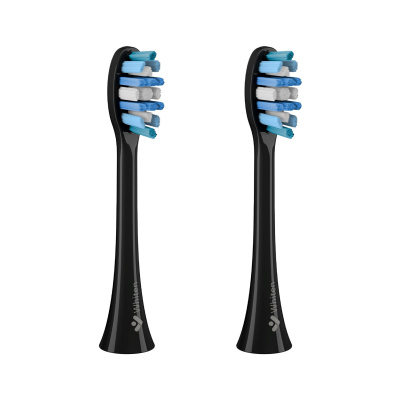 TrueLife SonicBrush Clean-series heads Whiten black 2 pack