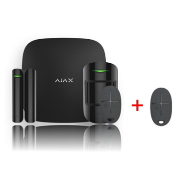 Ajax StarterKit 4G black + SpaceControl black - ZDARMA