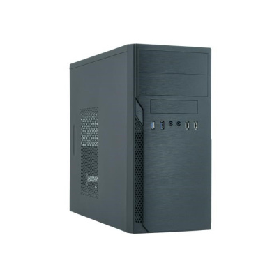 BAZAR - CHIEFTEC skříň Elox Series / Minitower, HO-12B, 350W, Black, poškozený obal