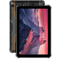 Rugged Tablet Oukitel RT9 4G 10 T606 6GB 256GB 11000-18W A14, Black w Orange  [No Charger]
