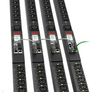 APC Rack PDU 9000 Switched, ZeroU, 11.0kW, 230V, (21) C13 & (3) C19, IEC 60309 16 A 3P + N + PE 1.8m