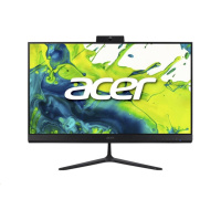 ACER PC AiO Aspire C24-2YE13U5UNL,i3-1305U,23.8" FHD,8GB,512GB SSD,UHD,W11 Pro,Black