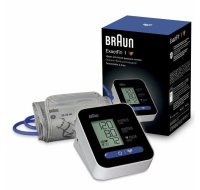 Braun Exactfit 1 BUA5000 pažní tlakoměr, velký LCD displej, univerzální manžeta, monitorování krevního tlaku