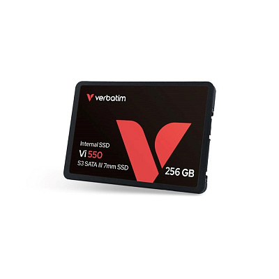 VERBATIM SSD Vi550 S3 256GB SATA III, 2.5” W 460/ R 560 MB/s
