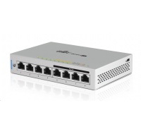 UBNT UniFi Switch US-8-60W [8xGigabit, 4xporty s PoE+ 60W 802.3af, non-blocking 8Gbps]