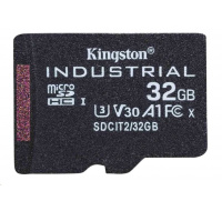 Kingston MicroSDHC karta 32GB Industrial C10 A1 pSLC Card Single Pack