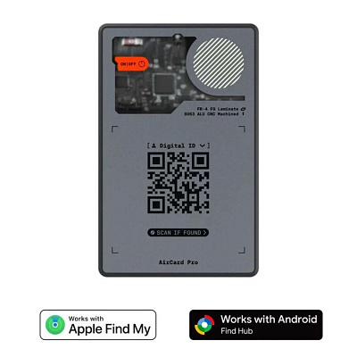 Rolling Square AirCard Pro Dual – Apple, Android Bluetooth tracker