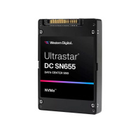 WD Enterprise SSD 7.68TB Ultrastar DC SN655, PCIe Gen4, (R:6800, W:2000MB/s), RI-1DW/D BICS5 SE