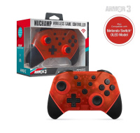 Hyperkin Armor3 NuChamp Wireless Game Controller For Nintendo Switch®/Nintendo Switch® Lite (Ruby Red)