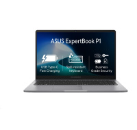 ASUS NTB ExpertBook P1 (P1503CVA-S71163X), i5-13420H, 15.6" FHD, 16GB, 512GB SSD, UHD, W11 Pro, Misty Grey