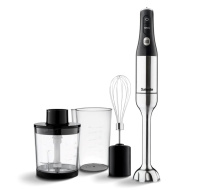 SALENTE Mixxo multifunkční tyčový mixér 3v1, 1200 W, nerez, černá