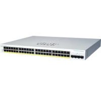 Cisco switch CBS220-48P-4X-UK (48xGbE,4xSFP+,48xPoE+,382W) - REFRESH