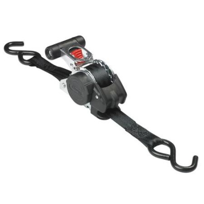 Master Lock Upínací popruh se zatahovací ráčnou a háčky  3248EURDAT - 300 cm