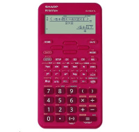 SHARP kalkulačka - ELW531TLBRD - Blister - červená