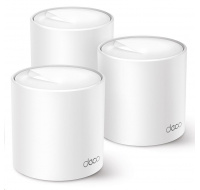 TP-Link Deco X50(3-pack) WiFi6 Mesh (AX3000,2,4GHz/5GHz,3xGbELAN/WAN)