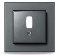 Homematic IP PIR detektor pohybu - pro 55 mm rámeček, vnitřní, antracit - HmIP-SMI55-A