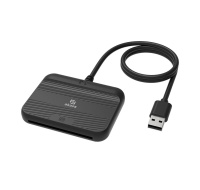 AKASA čtečka karet AK-CR-14BK, externí, USB