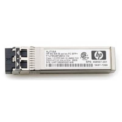 HP Optical Transceiver (FC SFP+s) 8Gb Short Wave B-Series 1 Pack for