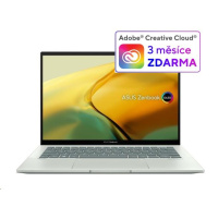 ASUS NTB Zenbook (UX3402ZA-KM546W), i7-1260P, 14" 2880x1800, 16GB, 1TB SSD,Iris Xe, W11 Home, Green