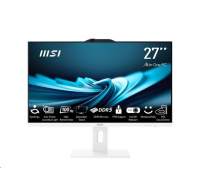 MSI PC AiO PRO AP272P 14M-868XEU, i5-14400, 27" FHD, Anti-Glare, Non-touch, 16GB, 512GB SSD, N/A, No OS, White