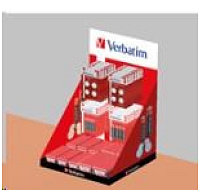 VERBATIM Battery stand (EE) / stojánek - propagační materiál
