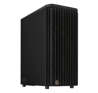 ASUS case PROART PA401 WOOD METAL, Mid Tower, ATX, 1xUSB-C Gen2x2, 2xUSB 3.0, 2x 160mm Fan, 1x 120mm Fan, černá