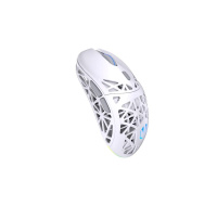 Endorfy Herní myš LIV Plus Wireless Onyx White, Bezdrátová, ARGB, bílá