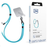 3mk EasyClip Light Blue (black)