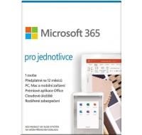 Microsoft 365 Personal ESD (pro jednotlivce - 1rok)