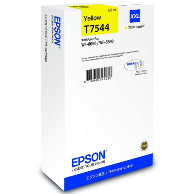 EPSON Ink bar WF-8090 / WF-8590 Ink Cartridge XXL Yellow - 7000str. (69 ml)