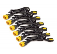 APC Power Cord Kit (6 ks), Locking, C13 to C14, 0.6m