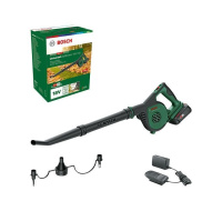 Bosch UniversalLeafBlower 18V-130 akumulátorový fukar na listí, akumulátor, proudění vzduchu 185 – 245 km/h